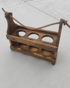 Ящик для вина на 3 бутылки