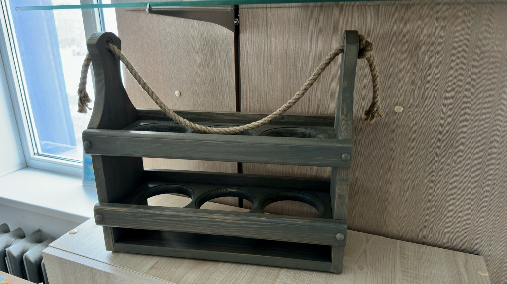 Ящик для вина на 3 бутылки