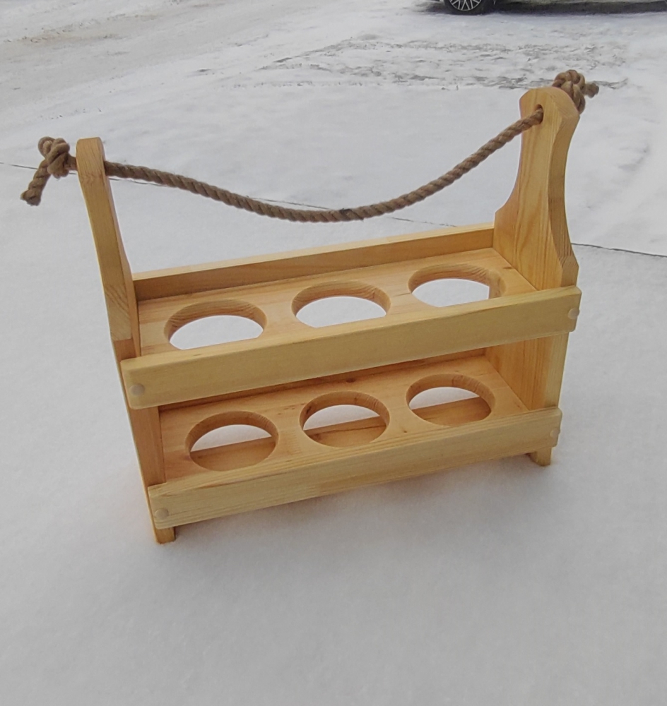 Ящик для вина на 3 бутылки