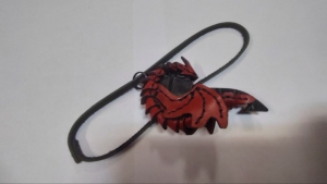Подвес на сумку дракон