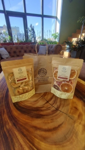 Набор подарочный чипсы  с коньяком