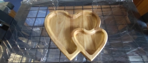 Менажница Два сердца