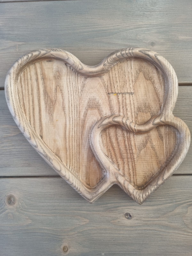 Менажница Два сердца