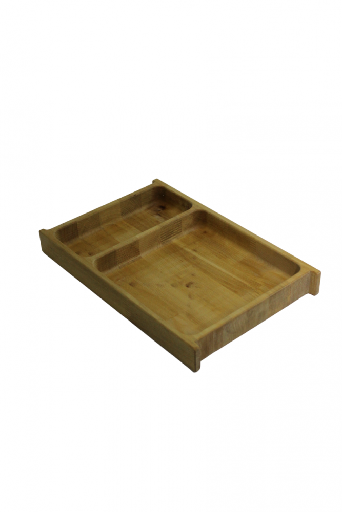 Доска поднос 2 секции 