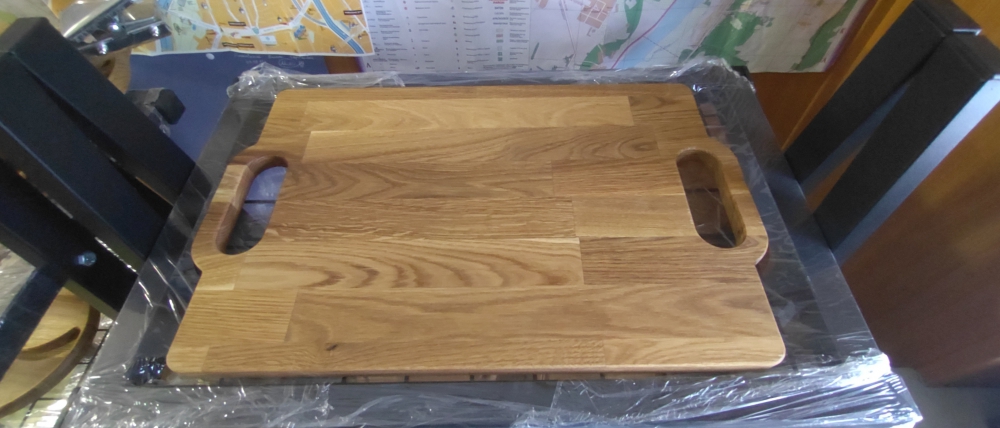 Доска поднос с ручками 